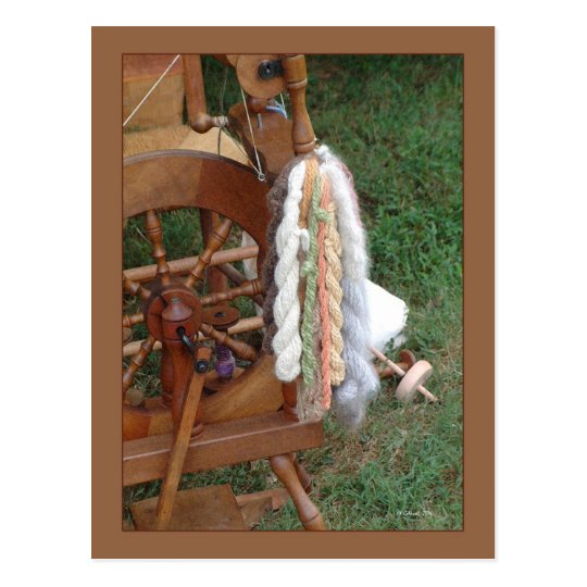 Ready to Spin Postcard