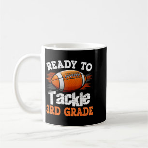 Ready To Tackle 3rd Grade Football Back To School Coffee Mug