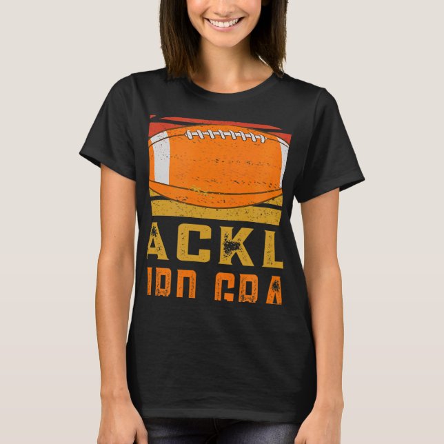 Ready To Tackle Third Grade First Day Of School Fo T-Shirt (Front)