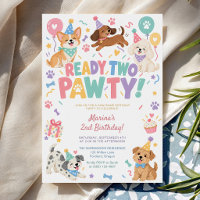 Ready Two Pawty Puppy Dog Theme 2nd Birthday Party