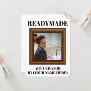 READYMADE FLAT GREETING CARD