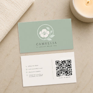 Readymade Logo Luxury Head Spa Business Card