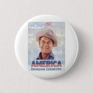 Reagan 2 Inch Round Button