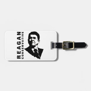 Reagan Conservative Luggage Tag