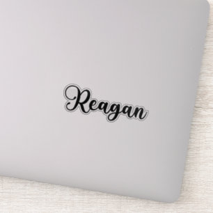 Reagan Name - Handwritten Calligraphy