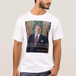 Reagan Pro-Life Quote T-Shirt