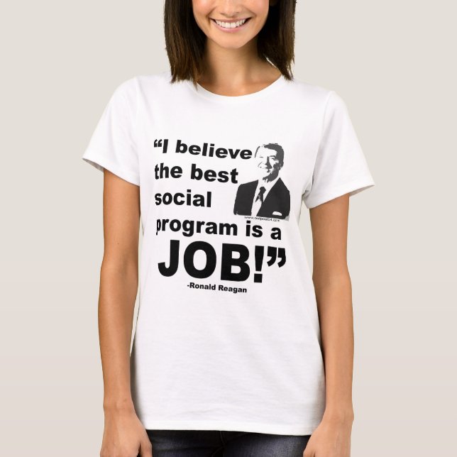 Reagan Quote 4 T-Shirt (Front)