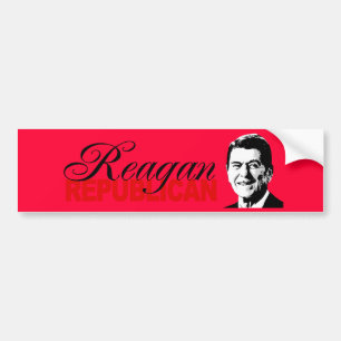 REAGAN REPUBLICAN BUMPER STICKER