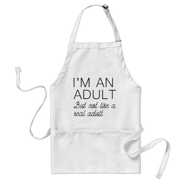 Real Adult Standard Apron (Front)
