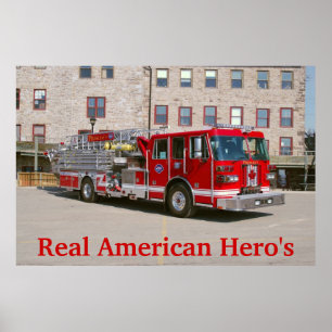 Real American Hero's Poster