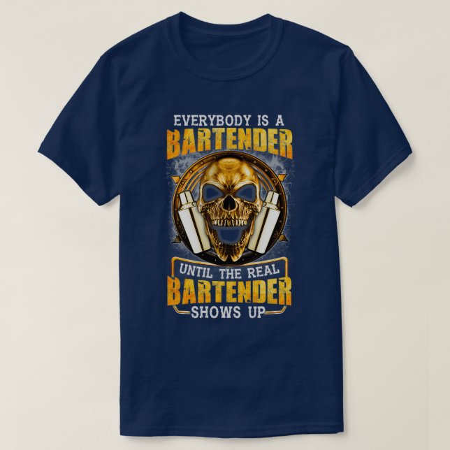 Real Bartender 2 T-Shirt (Design Front)