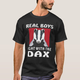 Real Boys Fight With The Dax Purse Stock Trader Tr T-Shirt