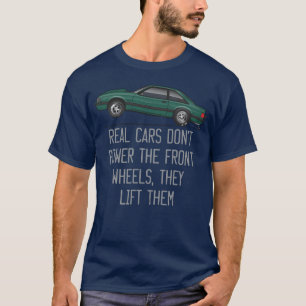real cars Deep Emerald Jewel Green retro vintage T-Shirt