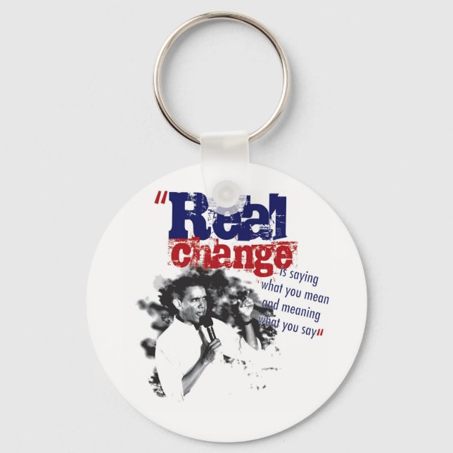 Real Change Keychain (Front)