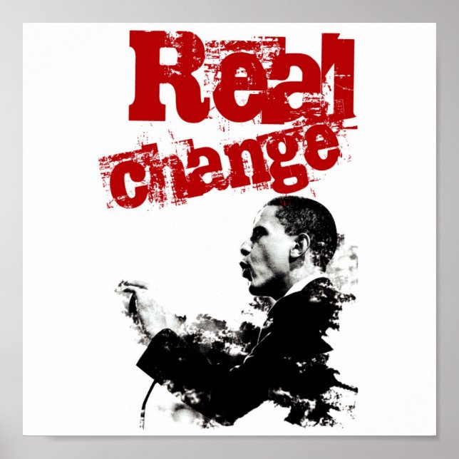 Real Change Poster (Front)