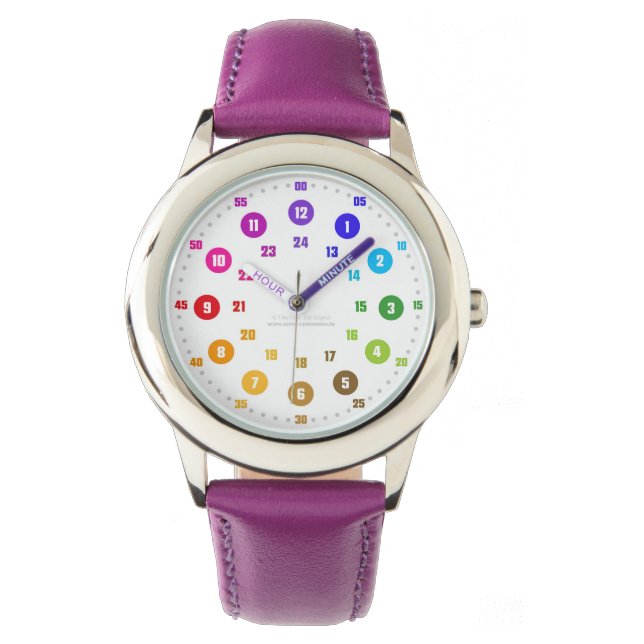 Real Children's Learning Clock - EasyRead Watch (Front)