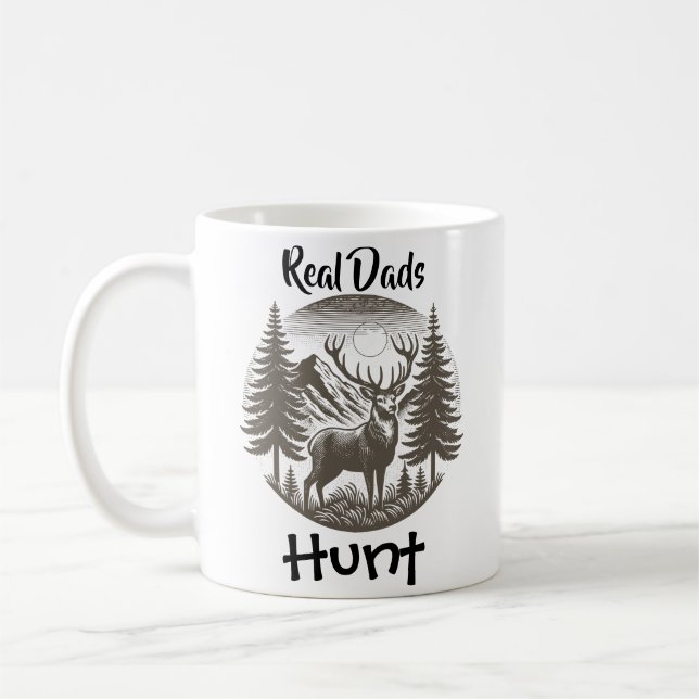  Real Dads  Hunt Modern Mug (Left)