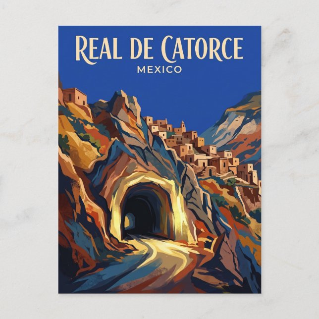 Real de Catorce Mexico Postcard (Front)