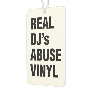 REAL DJ's ABUSE VINYL Air Freshener