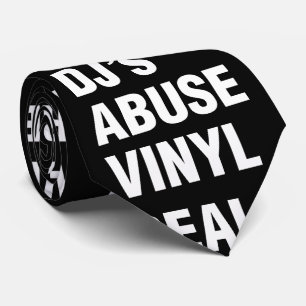 REAL DJ's ABUSE VINYL Tie