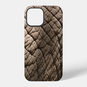 Real Elephant Skin Texture, Wrinkled. iPhone 12 Case