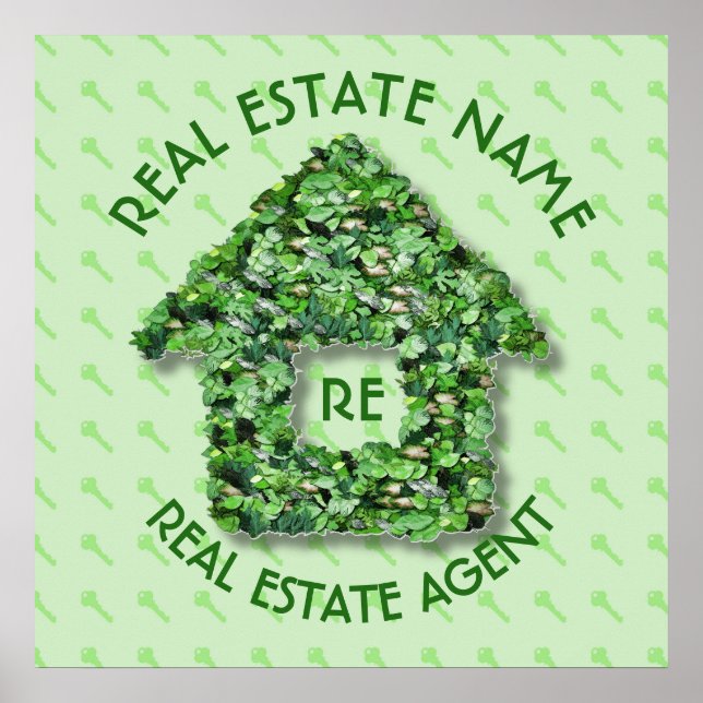 Real Estate Agency And Business Name Poster (Front)