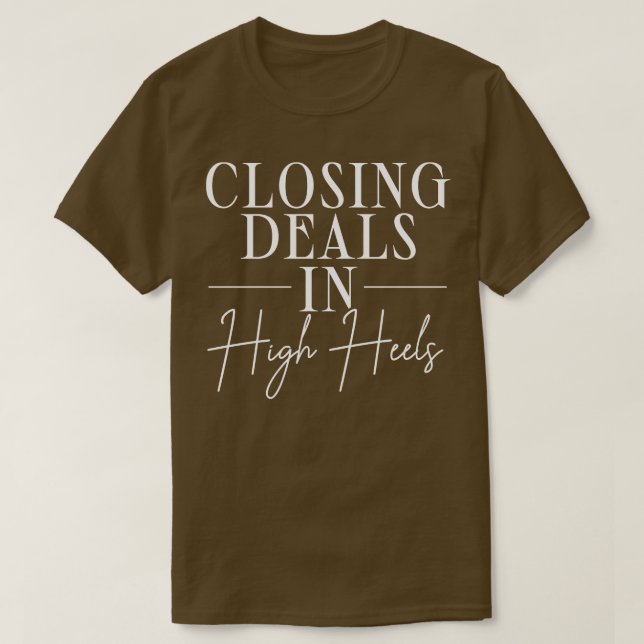 Real Estate Agent 1 T-Shirt (Design Front)
