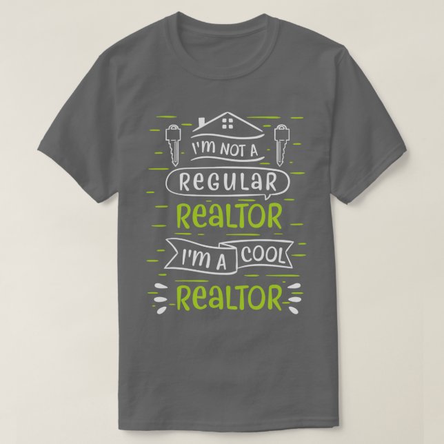 Real Estate Agent 2 T-Shirt (Design Front)