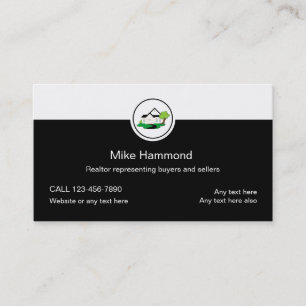 Real Estate Agent And Representative Business Card