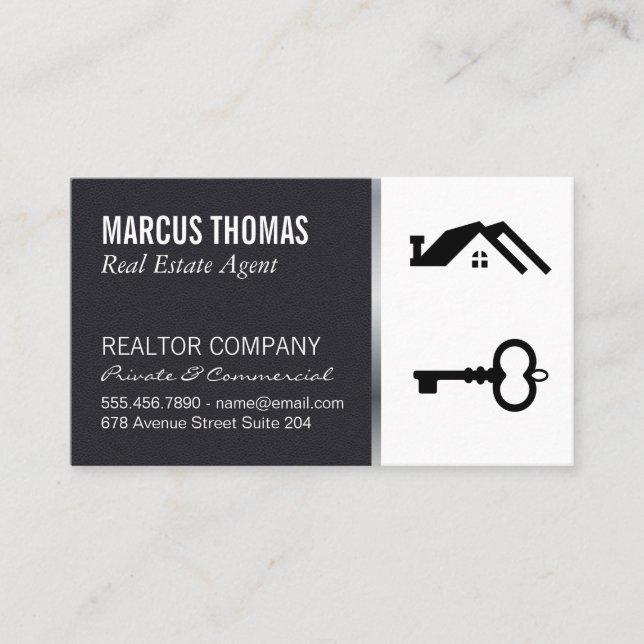 Real Estate Agent Appointment Card (Front)
