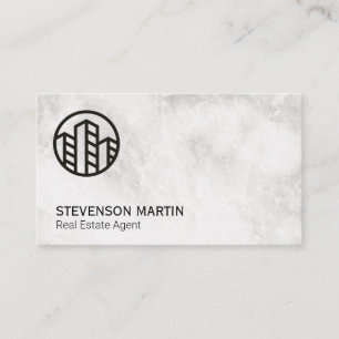Real Estate Agent   Buildings Business Card
