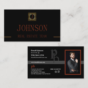 Real Estate Agent Business Card