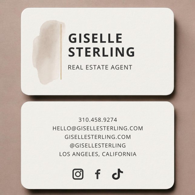 Real Estate Agent Business Card (Creator Uploaded)