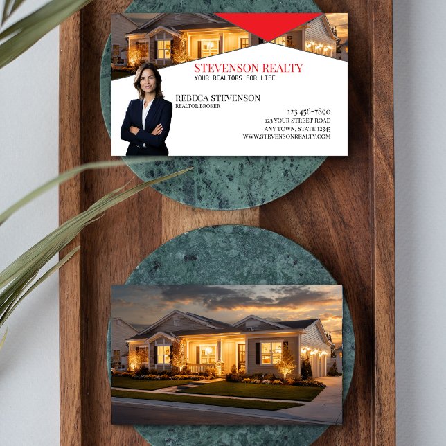 Real Estate Agent Business Card (Creator Uploaded)