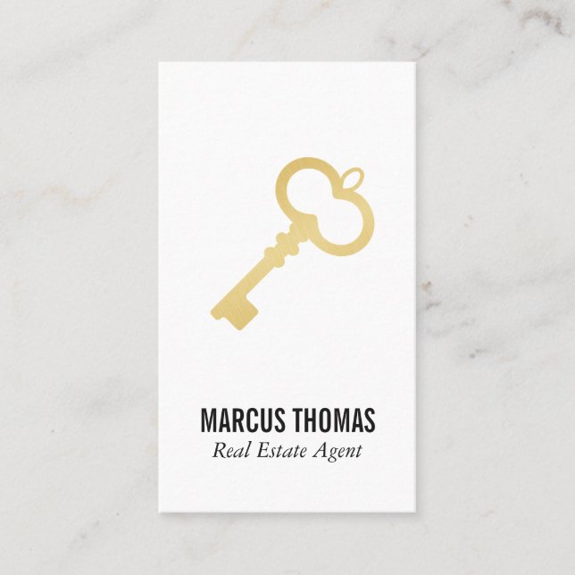 Real Estate Agent Business Card (Front)