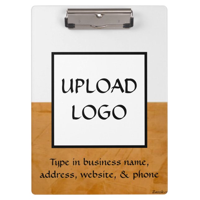 Real Estate Agent Custom Logo Clipboard (Front)