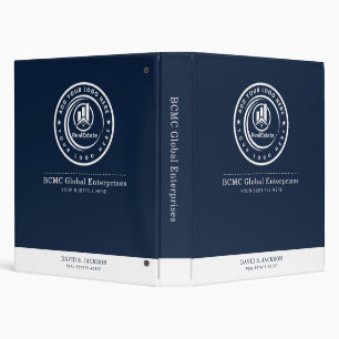 Real Estate Agent   Custom Logo Property Branding Binder