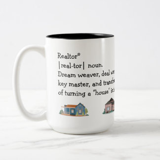 Real Estate Agent 'definition' Mug