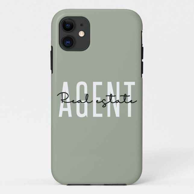 Real Estate Agent | Gifts for Realtor Case-Mate iPhone Case (Back)