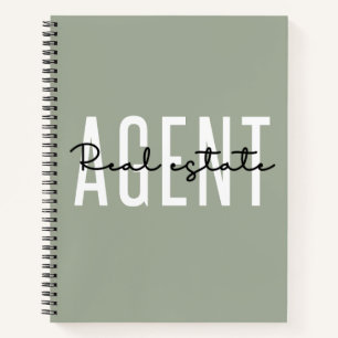 Real Estate Agent   Gifts for Realtor Notebook
