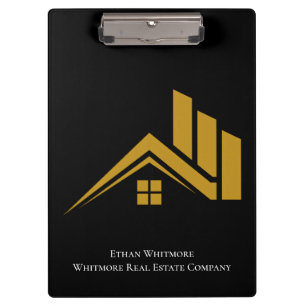 Real Estate Agent House Business Clipboard