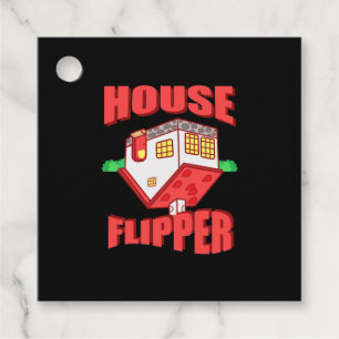 Real Estate Agent House Flipper Favour Tags