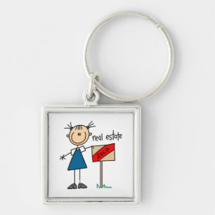 Real Estate Agent Keychain