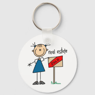Real Estate Agent Keychain