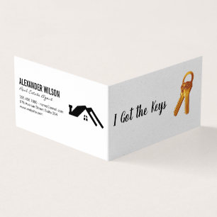Real Estate Agent / Keys Business Card