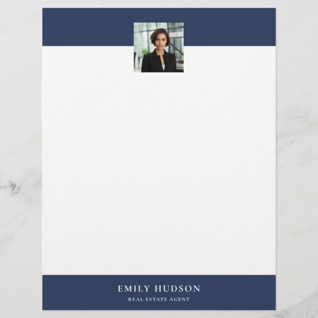 Real Estate Agent Letterhead (Front)