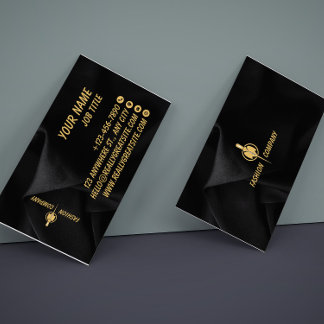 Real Estate Agent Luxury Business Card