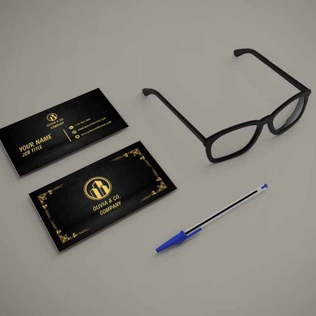 Real Estate Agent Luxury Business Card (Creator Uploaded)