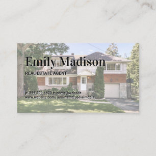 Real Estate Agent / Neighbourhood Home Business Card