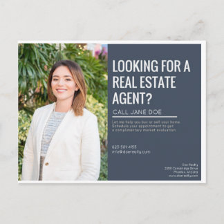 Real Estate Agent Postcard Promotion